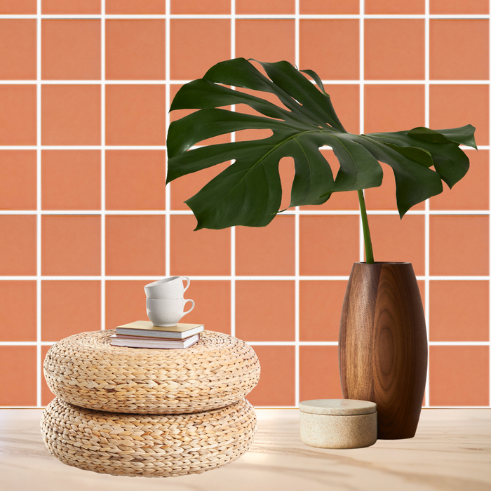 Element Porcelain Tile | 4x4 | Melon