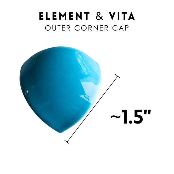 Element & Vita Outer Corner Cap Trim Piece