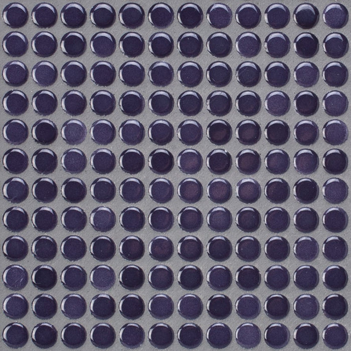 Sample of PopDotz Porcelain Tile | Grape Blend 1/2" Gloss