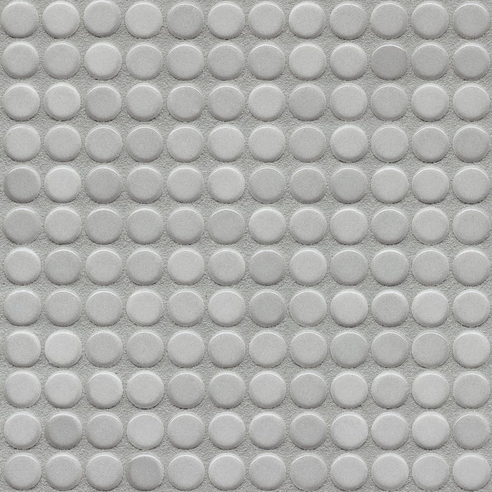 Sample of PopDotz Porcelain Tile | Gray Salt Blend 1/2" Gloss
