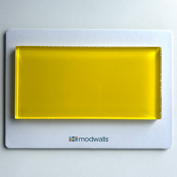 Lush Glass Subway Tile | Sunshine 3x6