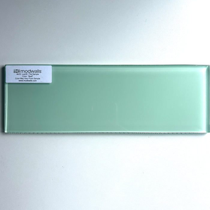 Lush Glass Subway Tile | Surf 4x12