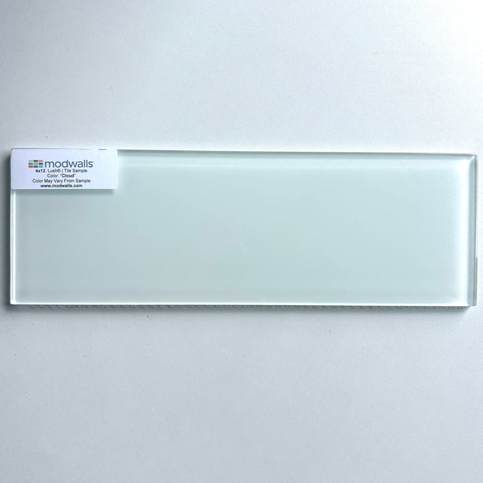 Lush Glass Subway Tile | Cloud 4x12