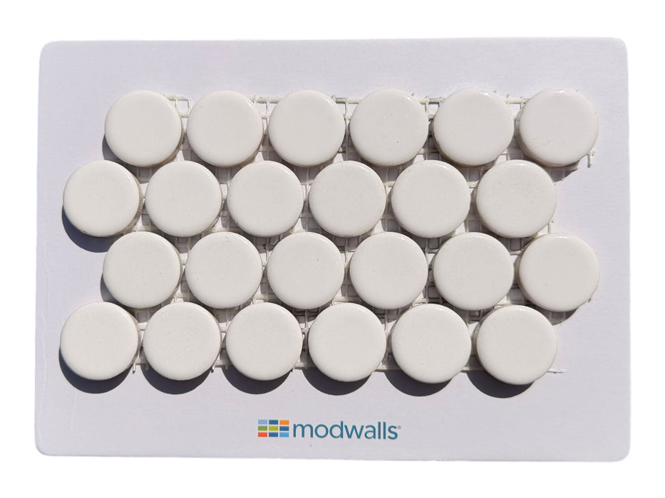 PopDotz Porcelain Tile | Sno-Drop Blend | 1" Gloss