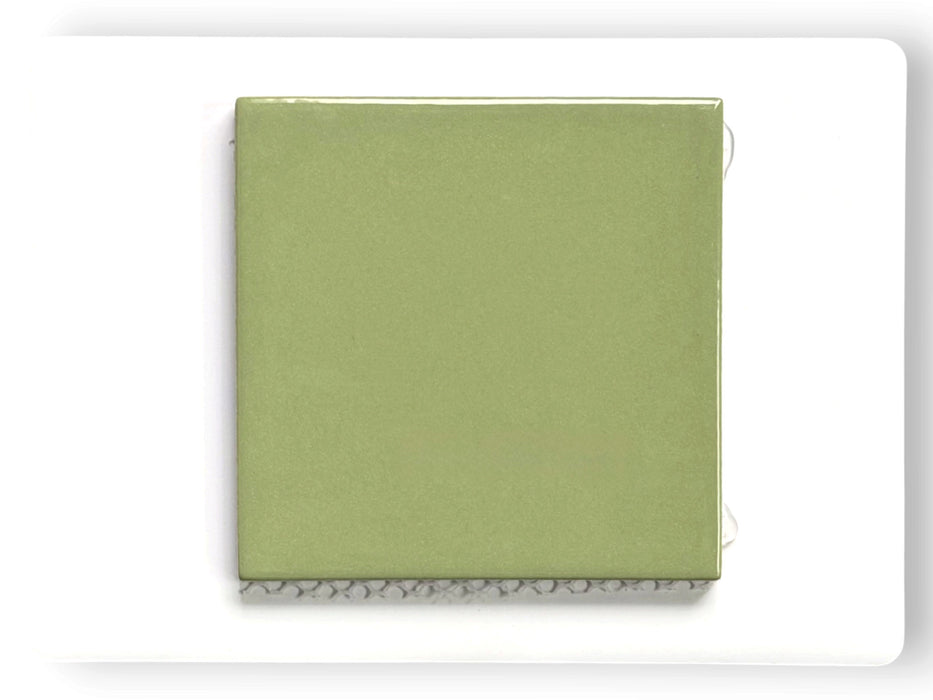Element Porcelain Tile | 4x4 | Gloss | Verde