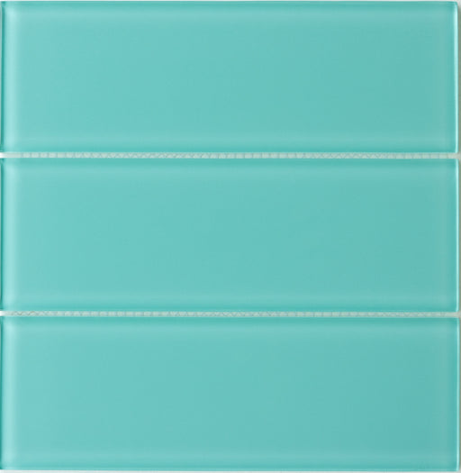 Modwalls Lush Glass Subway Tile | 3x9 Pool | Colorful Modern glass tile for bathrooms, showers, kitchen, backsplashes, pools & outdoors. 