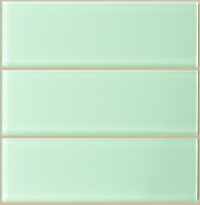 Lush Glass Subway Tile | Surf 3x9