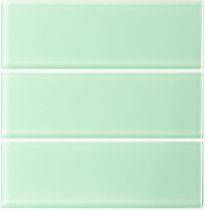 Lush Glass Subway Tile | Surf 3x9