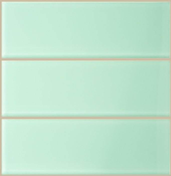 Lush Glass Subway Tile | Surf 4x12
