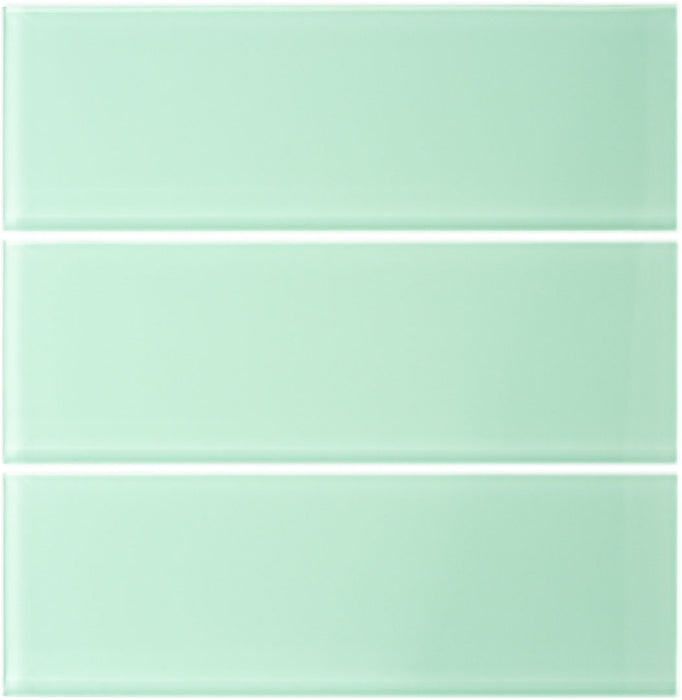 Lush Glass Subway Tile | Surf 4x12