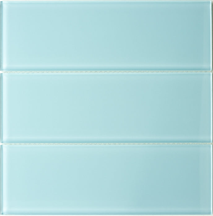 Modwalls Lush Glass Subway Tile | Vapor 4x12 | Colorful Modern glass tile for bathrooms, showers, kitchen, backsplashes, pools & outdoors. 