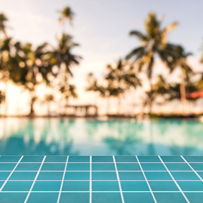 Element Porcelain Tile | 4x4 | Maui Blue