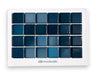 Modwalls Mediterranean Mosaic Porcelain Tile Sample | Corfu Blend Gloss | Blue |  Colorful Modern & Midcentury tile for bathrooms, kitchens, backsplashes, showers, floors, pools & outdoors.