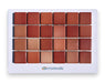 Modwalls Mediterranean Mosaic Porcelain Tile Sample | Genoa Blend Gloss | Reds and oranges |  Colorful Modern & Midcentury tile for bathrooms, kitchens, backsplashes, showers, floors, pools & outdoors.