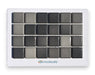 Modwalls Mediterranean Mosaic Porcelain Tile Sample | Milano Blend Gloss | Gray  |  Colorful Modern & Midcentury tile for bathrooms, kitchens, backsplashes, showers, floors, pools & outdoors.
