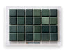 Modwalls Mediterranean Mosaic Porcelain Tile Sample | Montenegro Blend Matte | Green |  Colorful Modern & Midcentury tile for bathrooms, kitchens, backsplashes, showers, floors, pools & outdoors.Modwalls Mediterranean Mosaic Porcelain Tile Sample | Cannes Blend Gloss | Blue |  Colorful Modern & Midcentury tile for bathrooms, kitchens, backsplashes, showers, floors, pools & outdoors.