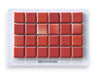 Modwalls Mediterranean Mosaic Porcelain Tile Sample | Morocco Gloss Blend | Red |  Colorful Modern & Midcentury tile for bathrooms, kitchens, backsplashes, showers, floors, pools & outdoors.