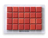 Modwalls Mediterranean Mosaic Porcelain Tile Sample | Matte Morocco Blend | Orange and red | Colorful Modern & Midcentury tile for bathrooms, kitchens, backsplashes, showers, floors, pools & outdoors.