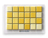 Modwalls Mediterranean Mosaic Porcelain Tile Sample | Tangier Gloss Blend | Yellow | Colorful Modern & Midcentury tile for bathrooms, kitchens, backsplashes, showers, floors, pools & outdoors.