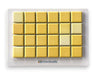 Modwalls Mediterranean Mosaic Porcelain Tile Sample | Tangier Matte Blend | Yellow | Colorful Modern & Midcentury tile for bathrooms, kitchens, backsplashes, showers, floors, pools & outdoors.