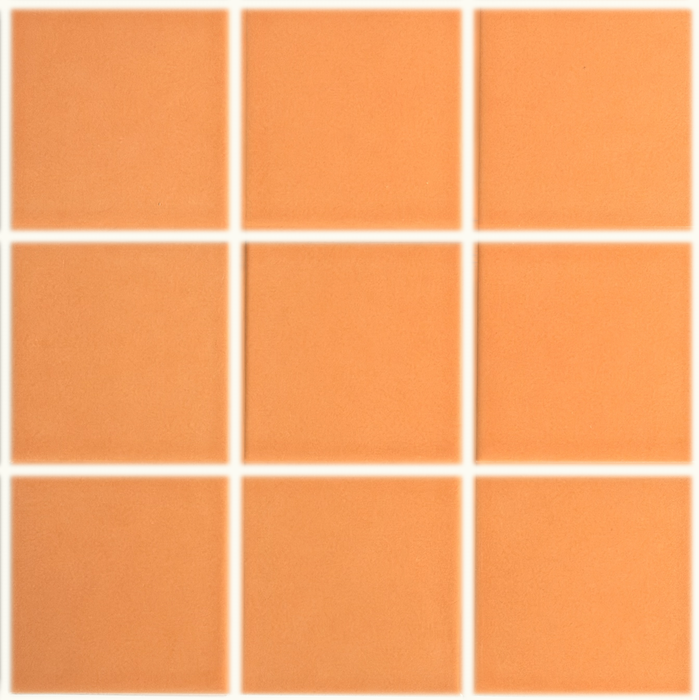 Element Porcelain Tile | 4x4 | Gloss | Melon