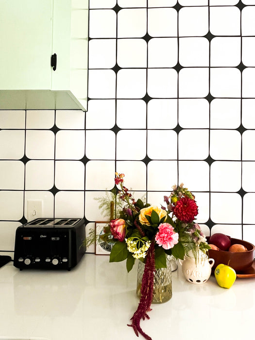 6" ModLeaf Handmade Ceramic Tile