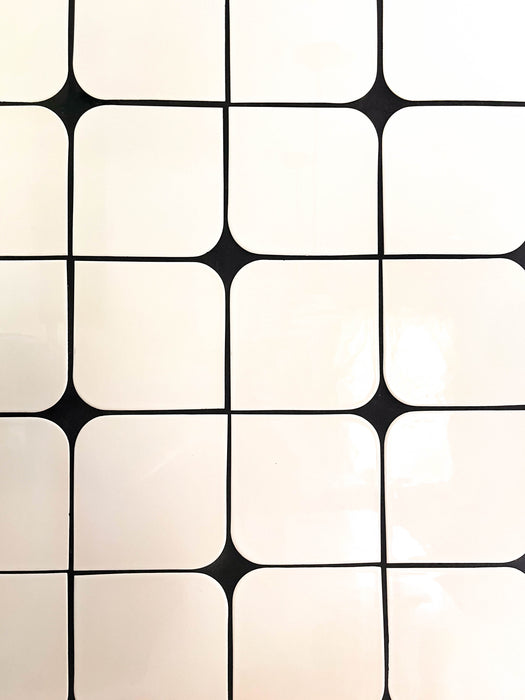 6" ModLeaf Handmade Ceramic Tile