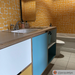 Modwalls Rex Rox Handmade Ceramic Tile | Solar | Modern & Midcentury tile for backsplashes, kitchens, bathrooms, showers & feature areas. 