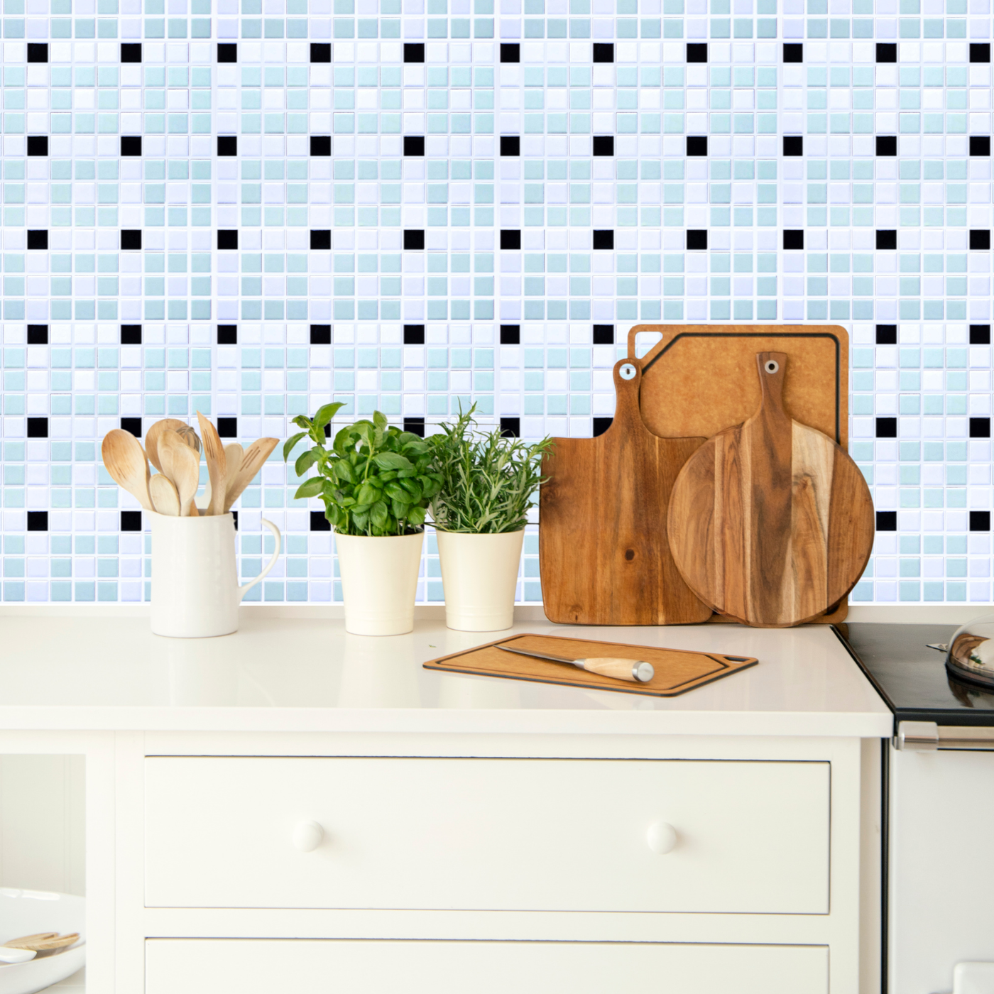Ceramic Tile Custom Patterns Vita Porcelain Mosaic Tile | Custom Pattern Axis — Modwalls