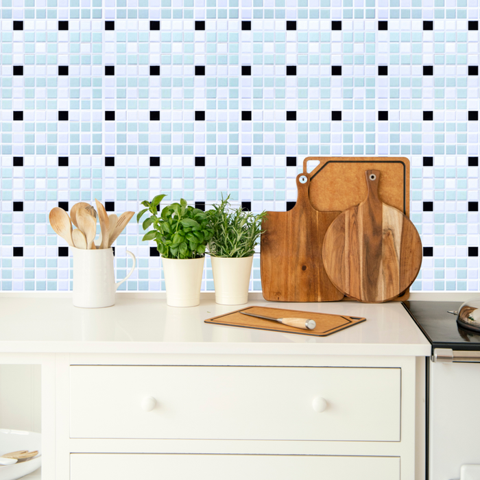 Vita Porcelain Mosaic Tile | Custom Pattern Axis