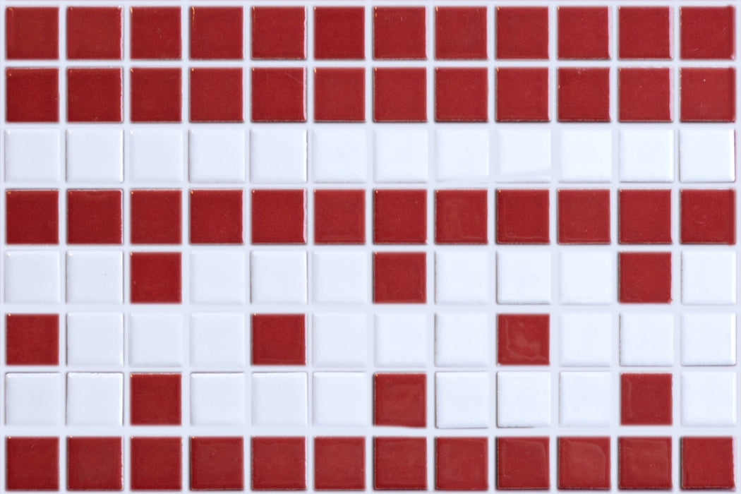Sample of Vita Porcelain Mosaic Tile | Custom Pattern Border Link