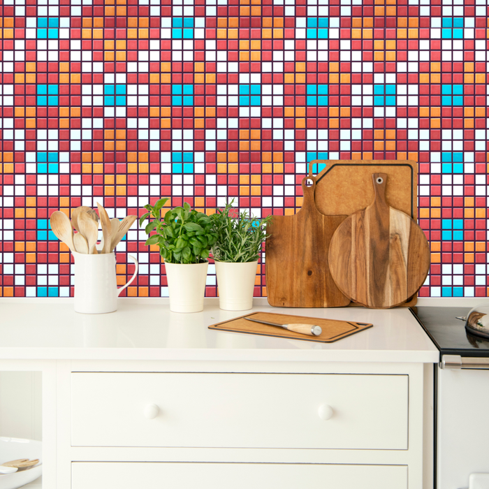 Vita Porcelain Mosaic Tile | Custom Pattern Echo