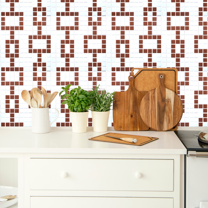 Vita Porcelain Mosaic Tile | Custom Pattern Ratio — Modwalls