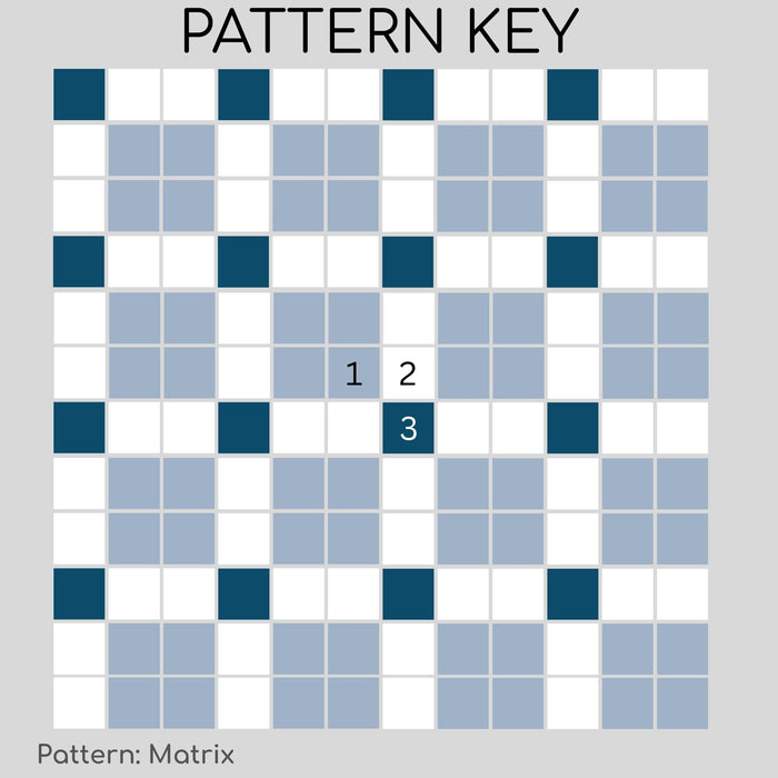 Vita Porcelain Mosaic Tile | Custom Pattern Matrix