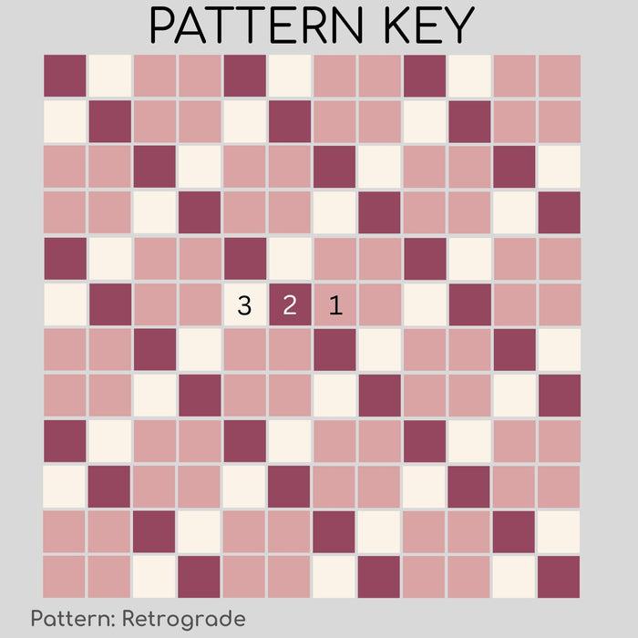 Vita Porcelain Mosaic Tile | Custom Pattern Retrograde