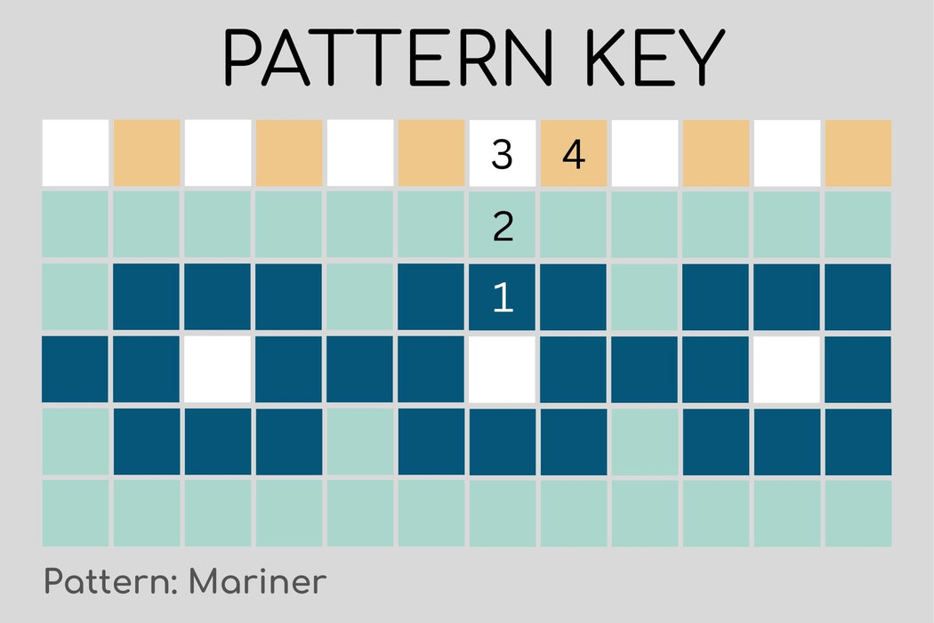 Vita Porcelain Mosaic Tile | Custom Pool Waterline Pattern Mariner