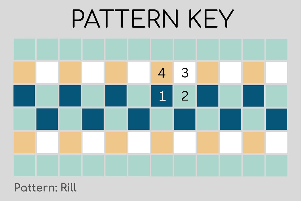 Vita Porcelain Mosaic Tile | Custom Pool Waterline Pattern Rill