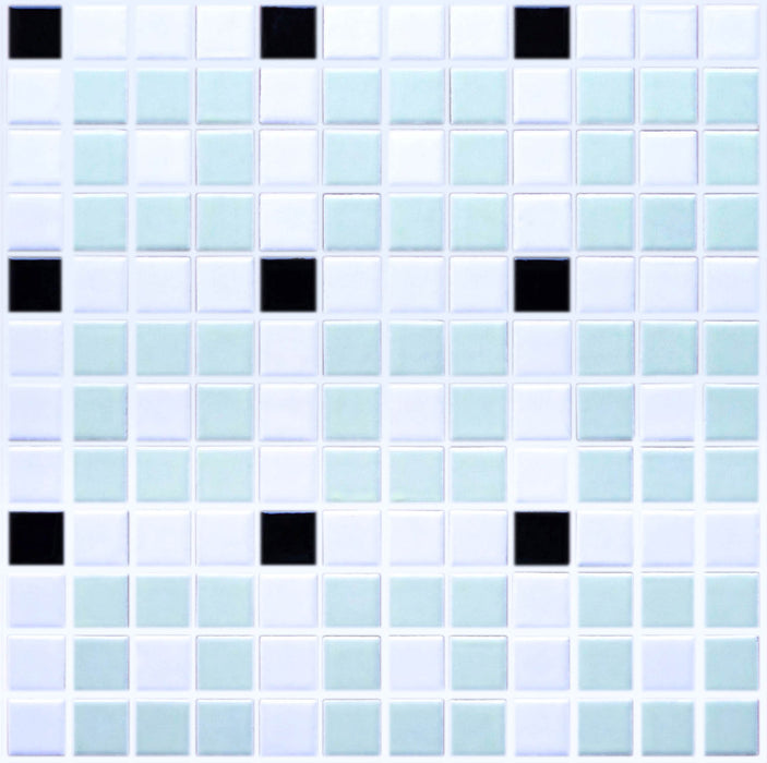 Sample of Vita Porcelain Mosaic Tile | Custom Pattern Axis