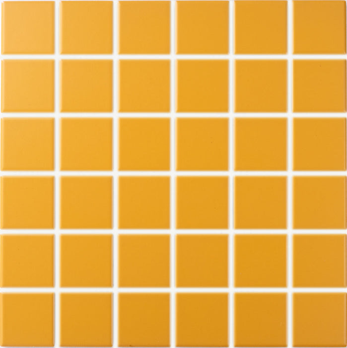 ColorBlock 2 Porcelain Tile | Ochre