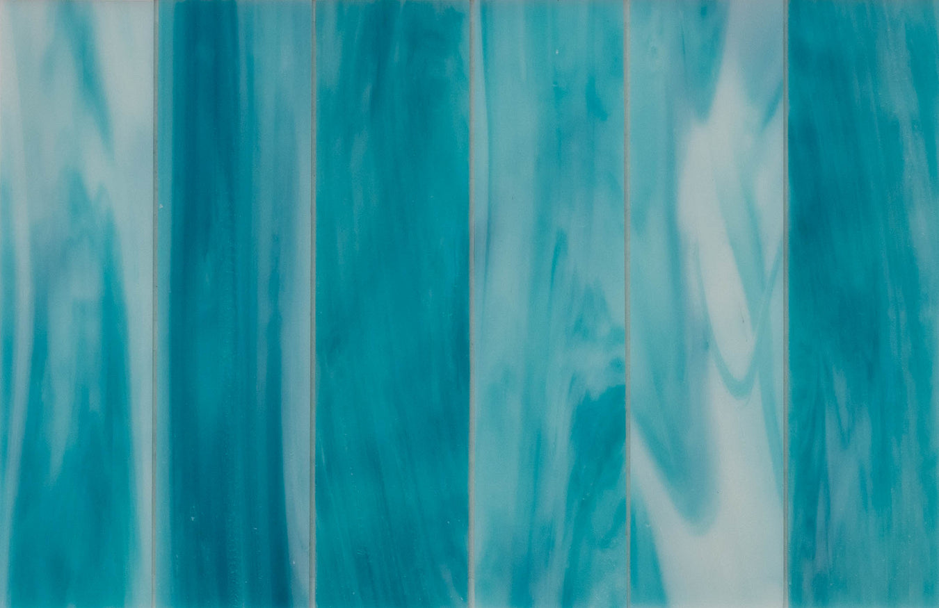 Panorama Art Glass Subway Tile | Tile Samples