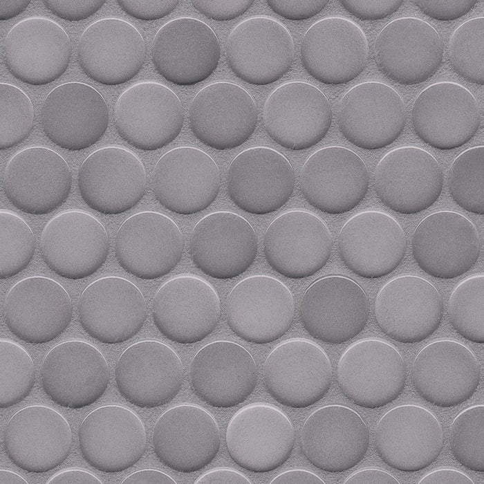 Sample of PopDotz Porcelain Tile | Peppercorn Blend 1" Gloss