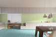 Modwalls ColorBlock Porcelain Tile | Raindrop | Colorful Modern & Midcentury tile for bathrooms, kitchens, backsplashes, showers, floors, pools & outdoors. 
