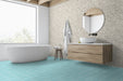 Modwalls ColorBlock Porcelain Tile | Raindrop | Colorful Modern & Midcentury tile for bathrooms, kitchens, backsplashes, showers, floors, pools & outdoors. 
