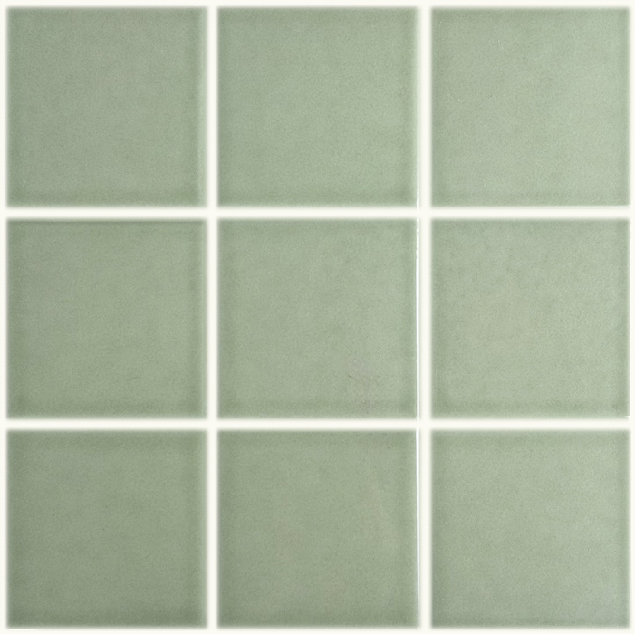 Element Porcelain Tile | 4x4 | Gloss | Sage