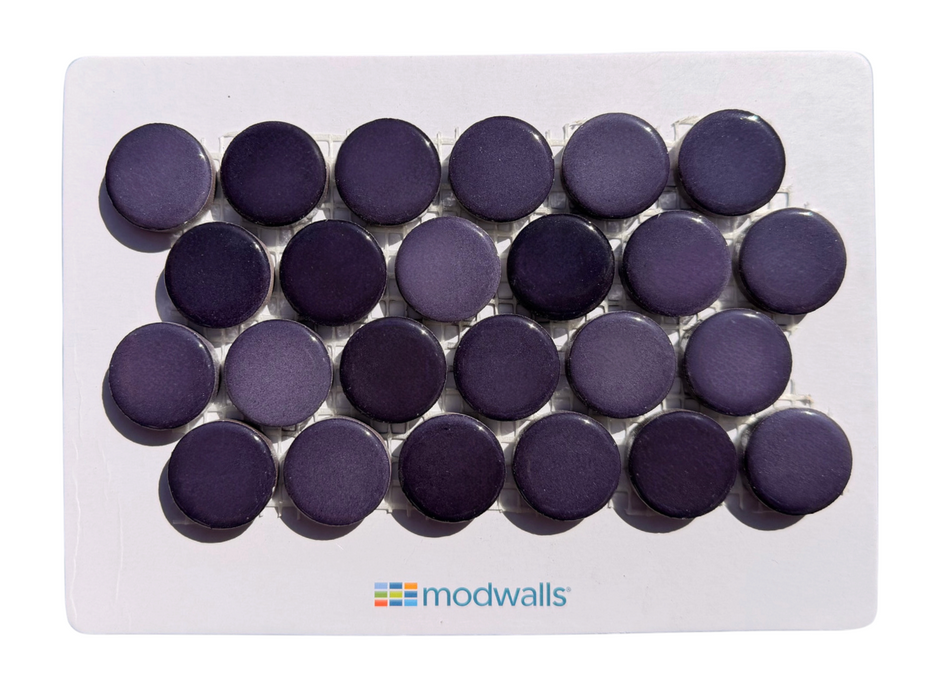 PopDotz Porcelain Tile | Grape Blend | 1" Gloss
