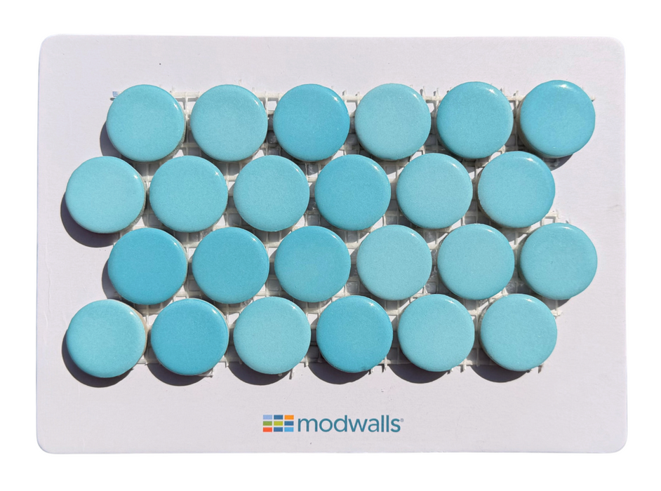 PopDotz Porcelain Tile | Cotton Candy Blend | 1" Gloss