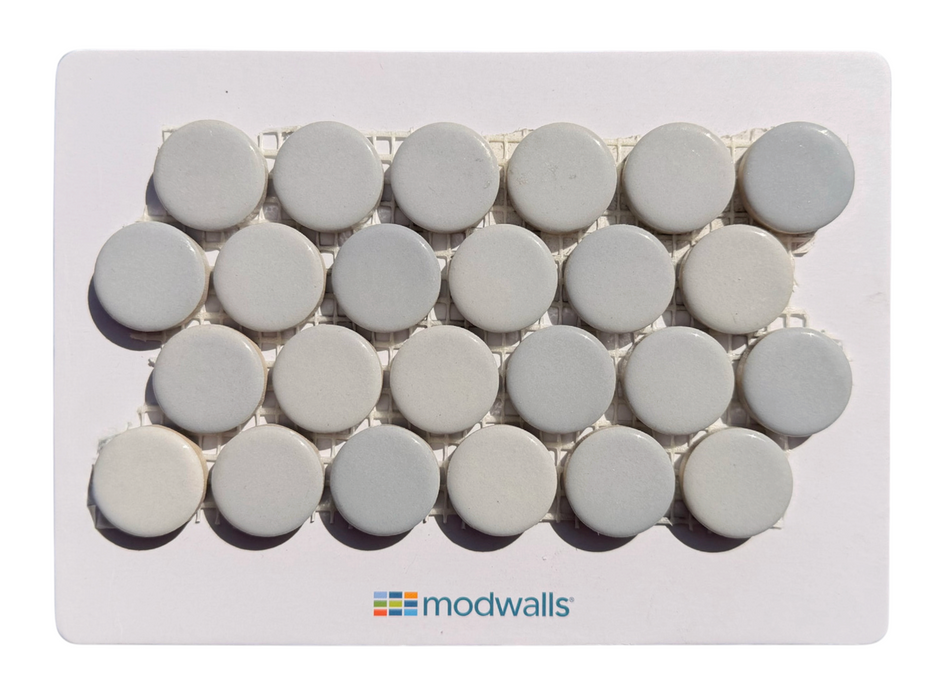 PopDotz Porcelain Tile | Gray Salt Blend | 1" Gloss