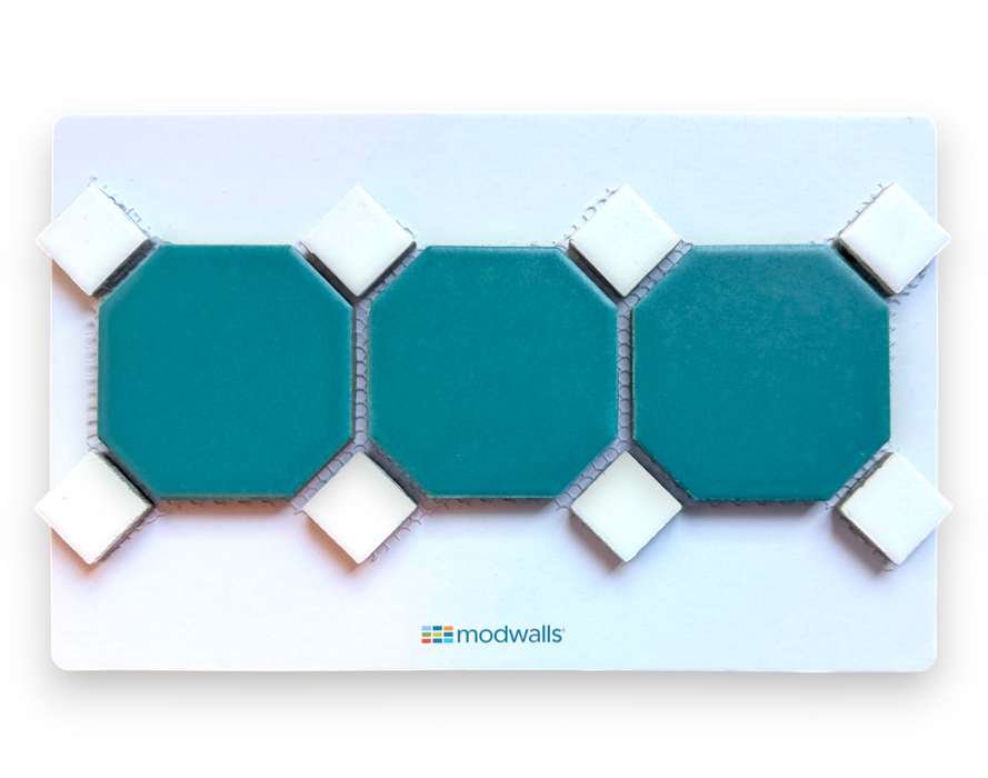 Cameo Porcelain Tile | Prism Pattern | Seaside