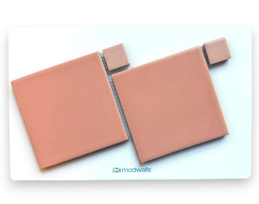 Cameo Porcelain Tile | Chroma Pattern | Adobe