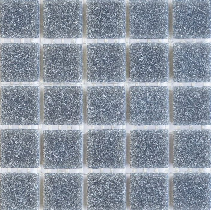 Sample of Brio Glass Mosaic Tile | Sleet